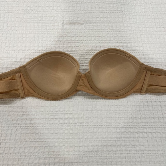 Women's Strapless Bra - Maidenform - 34A - Tan - Perfect for summer dresses - Picture 2 of 4